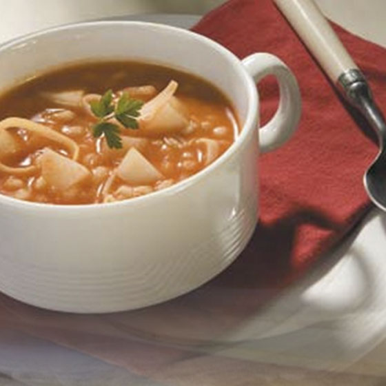Sopa de Papa y Poro